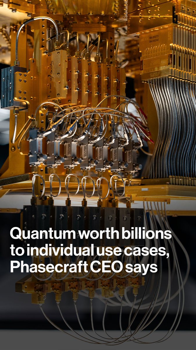 "It's basically the dawn of an entirely new technology." Phasecraft CEO Ashley Montanaro tells @tommackenzietv that quantum computing is worth billions for individual applications