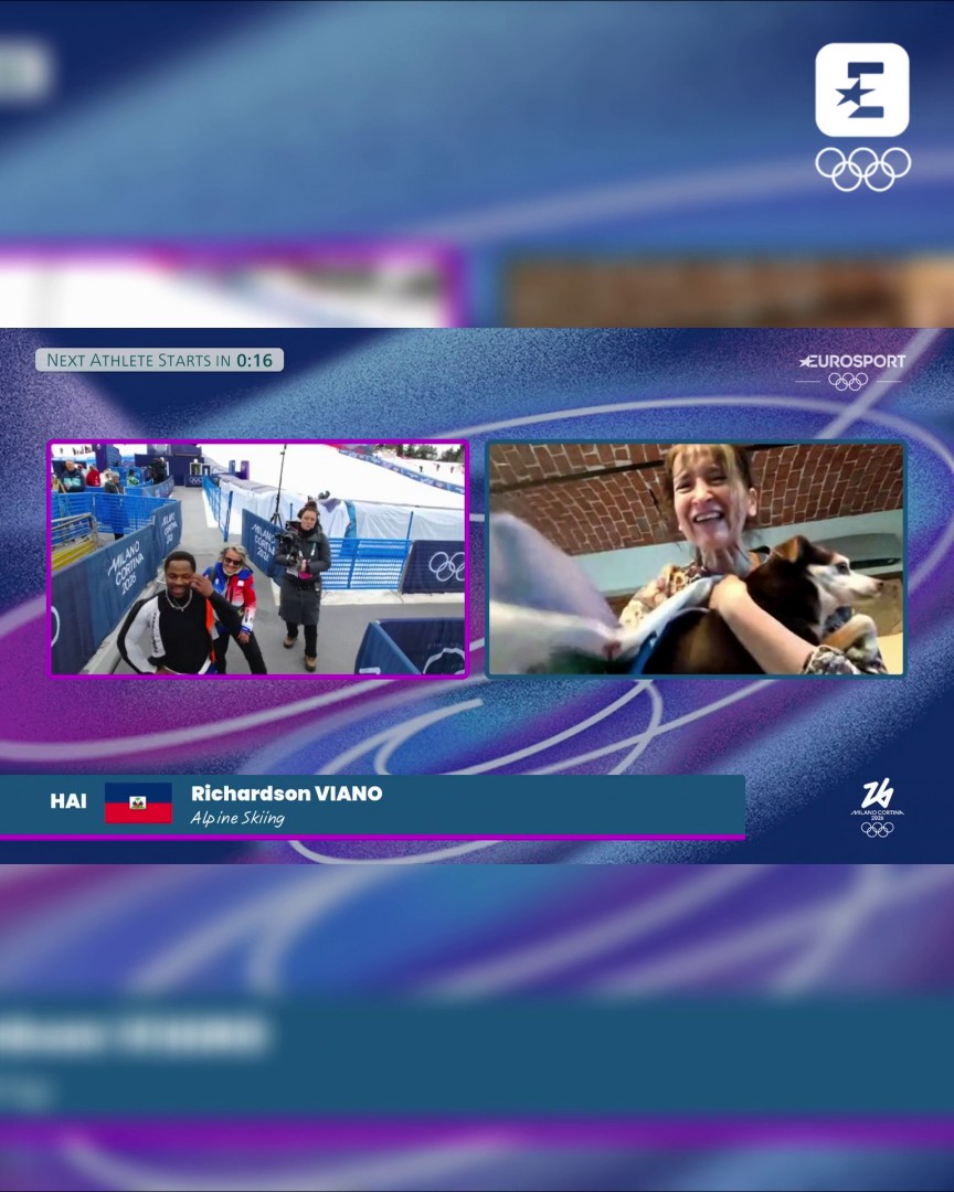 Richardson Viano, atleta adottato da genitori italiani, è diventato il primo haitiano di sempre a chiudere in Top 30. Nato ad Haiti , dopo un periodo in orfanotrofio, venne adottato da Silvia e Andrea, guide alpine torinesi che vivono in Francia . Arrivato 34° a Olimpiadi di Pechino 2022, quest’anno è sceso con il pettorale numero 62 e ha concluso la seconda manche al 29° posto Durante il gigante è stato protagonista di un simpatico siparietto in collegamento con sua zia Cristina che, da vero parente italiano, non ha esitato a chiedergli se avesse mangiato qualcosa