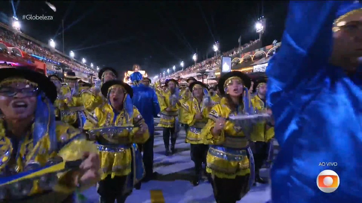 Mileide Mihaile estreia como rainha de bateria da Unidos da Tijuca. #Globeleza