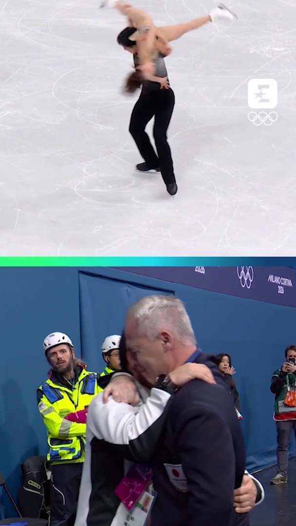 🥹 On commence gentiment la journée par des larmes ? Retour sur la performance historique de Miura Riku et de Kihara Ryuichi, vécue par leur coach Bruno Marcotte. Suivez les Jeux Olympiques de #MilanoCortina2026 en intégralité sur Eurosport et HBO Max Fr