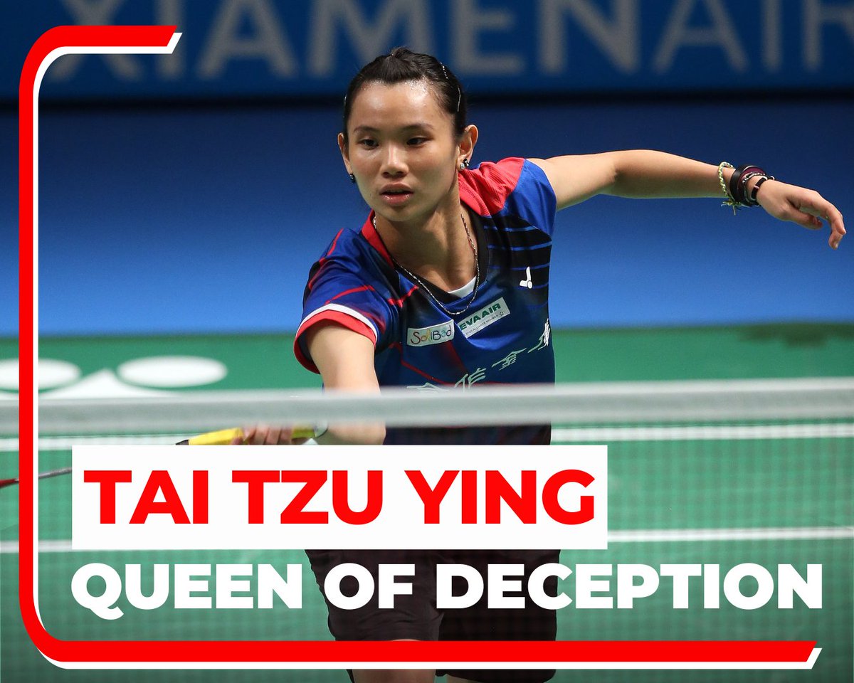 Di olahraga yg butuh perhitungan sepersekian detik, Dr. Tai Tzu Ying masih sempat kecoh lawan dengan pukulan2nya. Ia bisa samarkan arah, mengubah kecepatan, atau mengganti jenis pukulan hingga detik terakhir sebelum raket menyentuh bola. Queen 👸
