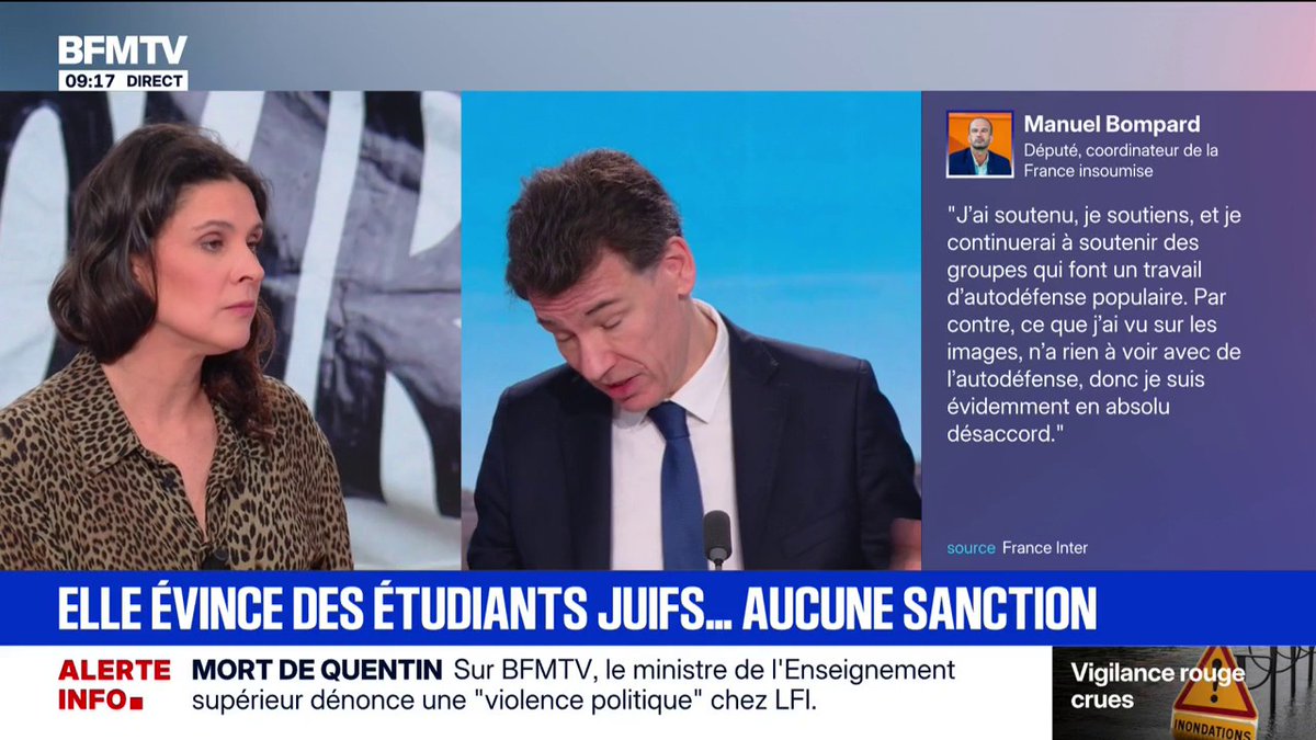 Étudiants juifs retirés d'un groupe Instagram à la Sorbonne: "J'espère qu'il y aura des sanctions à la hauteur de la gravité des faits", affirme le ministre de l'Enseignement supérieur