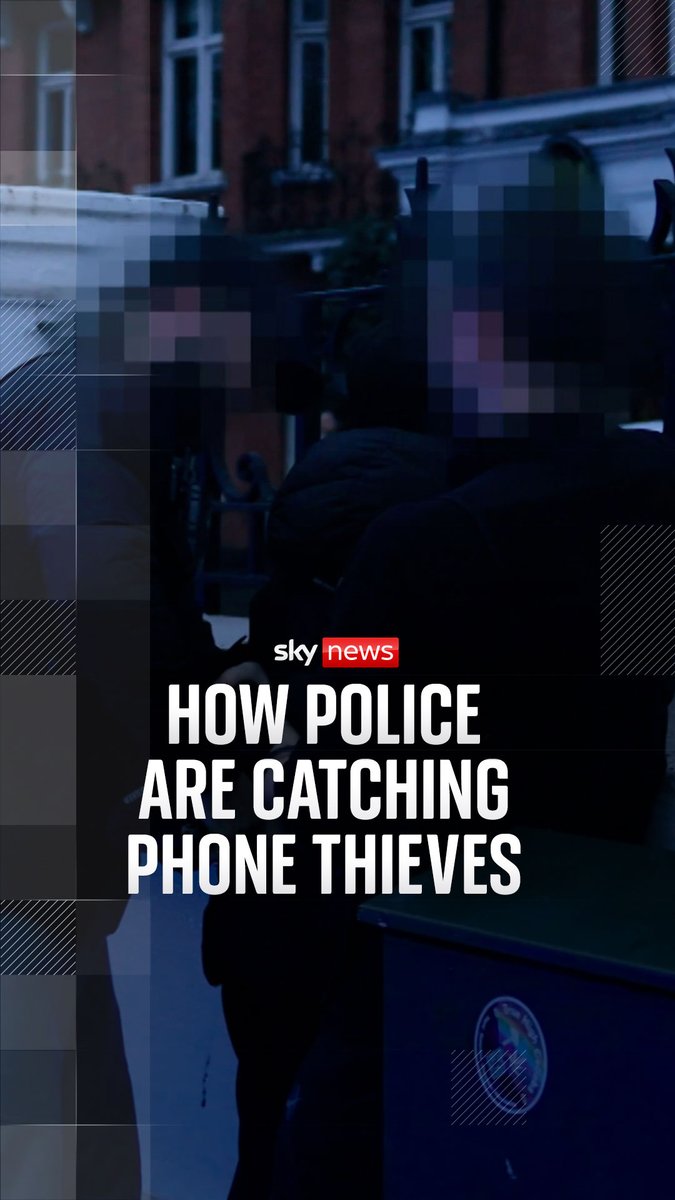 A crackdown on phone theft in London has led to hundreds of arrests in the past four weeks, and around 10,000 fewer offences year-on-year. New technology has played a significant part, including drones, e-bikes, and live facial recognition. Read more ➡️