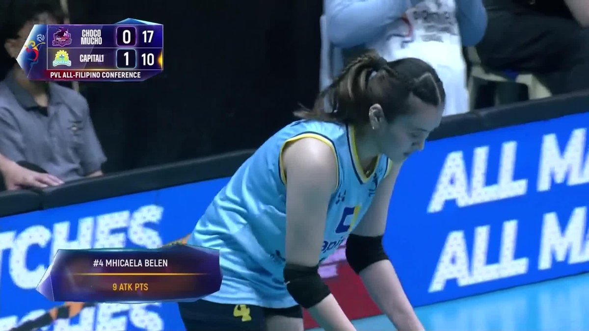 LAKAS MO, VELLA 💥 Bella Belen delivers a powerful back-row hit that catches Thang Ponce off guard, helping the Capital1 Solar Spikers cut into the Choco Mucho Flying Titans’ lead in the second set of the 2026 PVL All-Filipino Conference. #PVL2026 #TheHeartofVolleyball