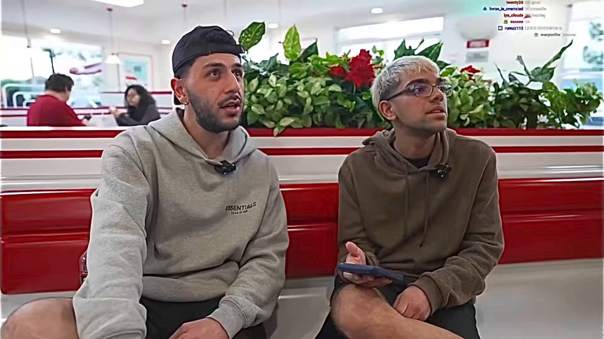 N3on and Brawadis were astonished by the fact that anyone could just walk into ‘In and Out’ and get free Hot choko without ordering anything else, when it’s raining 🤯 They couldn’t believe it “This is insane!”