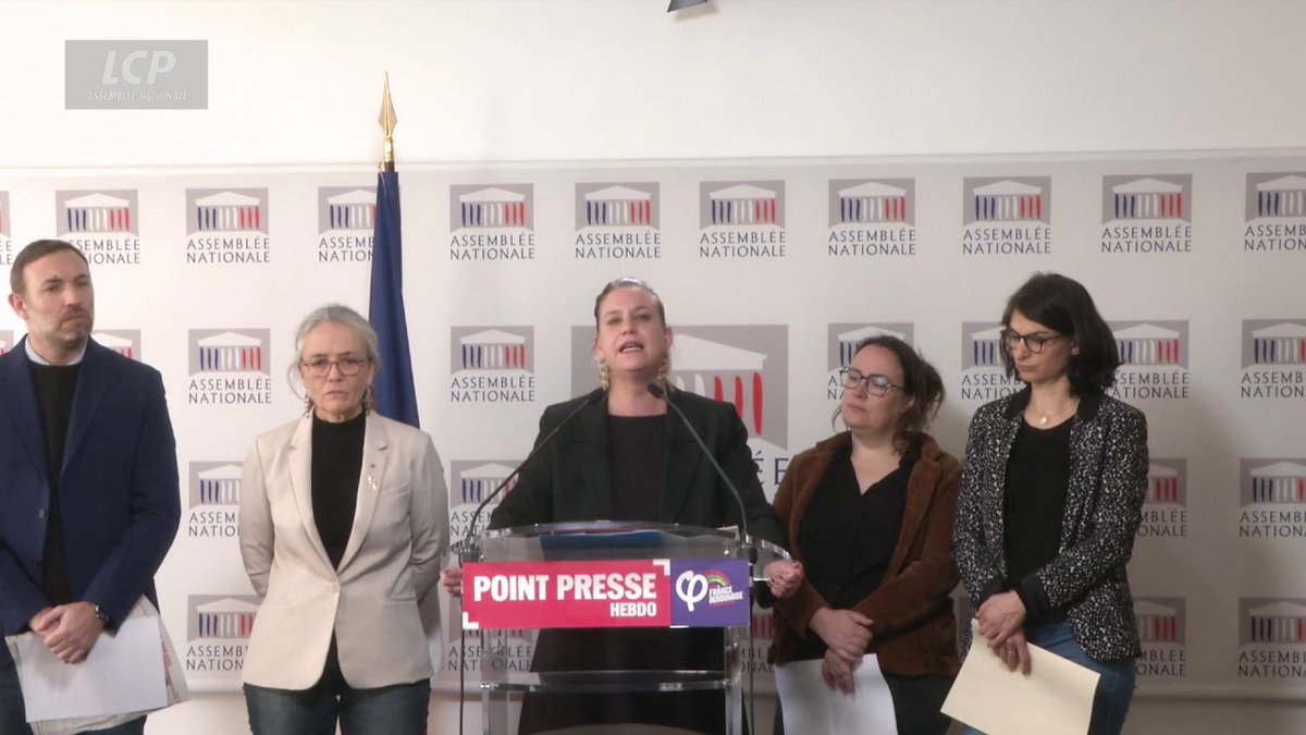 "Entendre le ministre de l'Enseignement supérieur expliquer qu'il n'y aura plus aucune conférence dans des facs et des universités est absolument indigne", affirme Mathilde Panot. #DirectAN