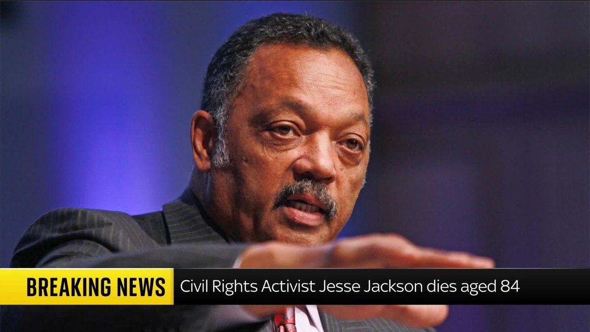 BREAKING: U.S. civil rights activist Jesse Jackson has died, his family has announced in a statement. Sky's Kamali Melbourne has the latest ⬇️ Read more 🔗 📺 Sky 501, Virgin 602, Freeview 233 and YouTube