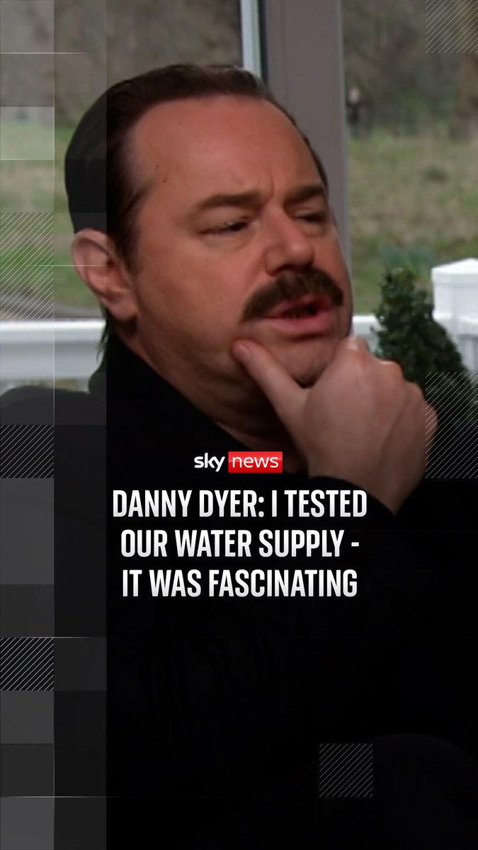 Actor Danny Dyer speaks to @SkySarahJane about his new documentary where he and his daughter Dani try to run a caravan park. During the interview, Danny discusses the poor state of UK waterways. 🔴 Watch the full interview on The UK Tonight at 8pm. ➡️