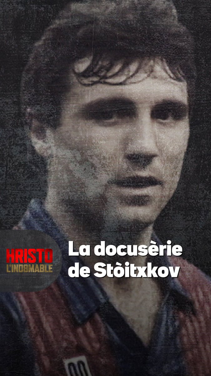 "Hristo, l’indomable": la història del jugador que va sacsejar el Barça i va marcar una època. Més enllà del caràcter i la polèmica, el retrat íntim d’una estrella del futbol. 📅 20 de febrer, estrena a la plataforma 3Cat. #Hristo3Cat