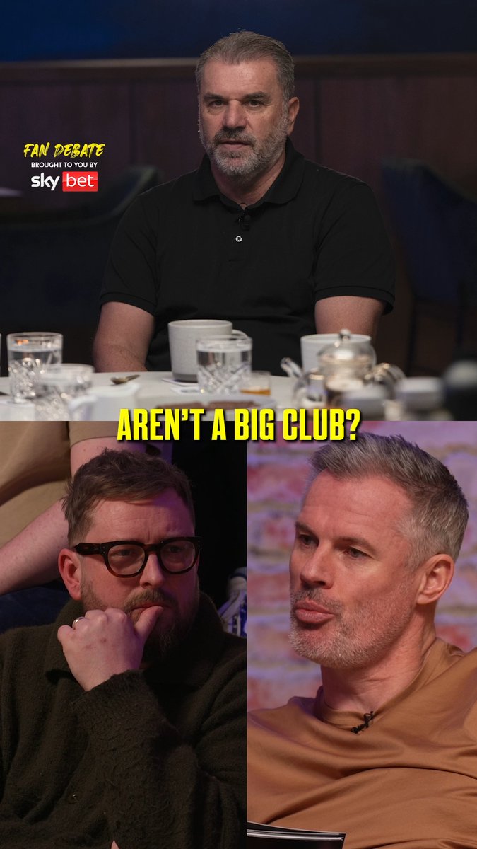 "Ange Postecoglou sold your club down a river!" 😬 Flav gives a Spurs-fan take on Ange’s appearance on Stick to Football... ⚽️