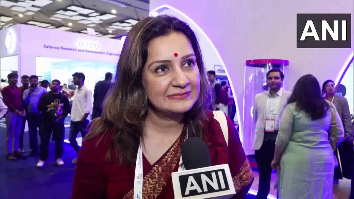 #WATCH | #IndiaAIImpactSummit2026 | Delhi | Shiv Sena (UBT) MP Priyanka Chaturvedi says, "This is an important Summit for the country. I have an interest in AI. I am a part of the IT and Communication standing committee. I have round table discussions scheduled on the same topic... This can benefit India because AI can play a significant role in technology, innovation, governance, and the implementation of welfare schemes... If this is a solution-based Summit, it is a good thing, as it signals to the world that we are open for business and embracing technology..." She further says, "It is crucial for India to build its own AI models... Our models should be India-specific and provide solutions for India... We should encourage Indian entrepreneurs to find India-based, India-first solutions. That will be more powerful."