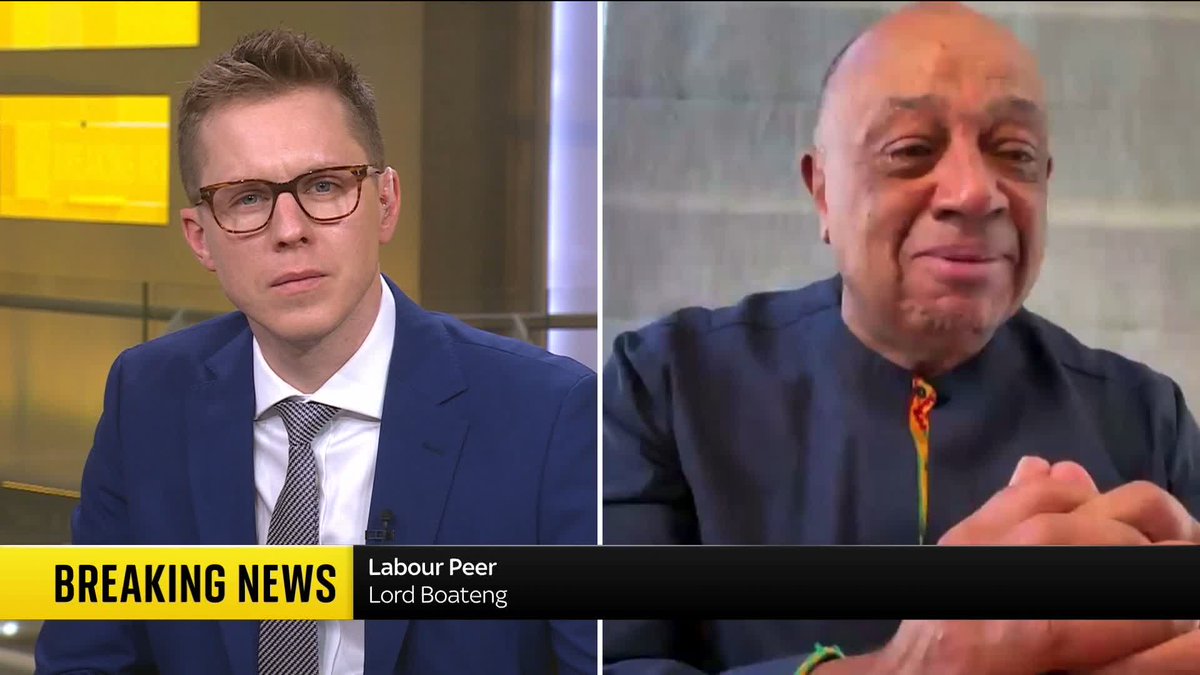 "He was the last surviving icon of the civil rights movement." Labour peer Lord Boateng tells Gareth Barlow that Jesse Jackson, who has died at the age of 84, "left an indelible mark on our time". Read more ➡️ 📺 Sky 501, Virgin 602 and Freeview 233