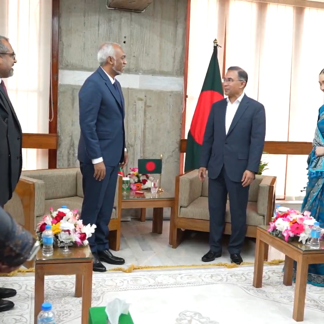 ރައީސުލްޖުމްހޫރިއްޔާ ބަންގްލަދޭޝްގެ ބޮޑުވަޒީރާ ބައްދަލުކުރެއްވުން #MaldivesBangladesh
