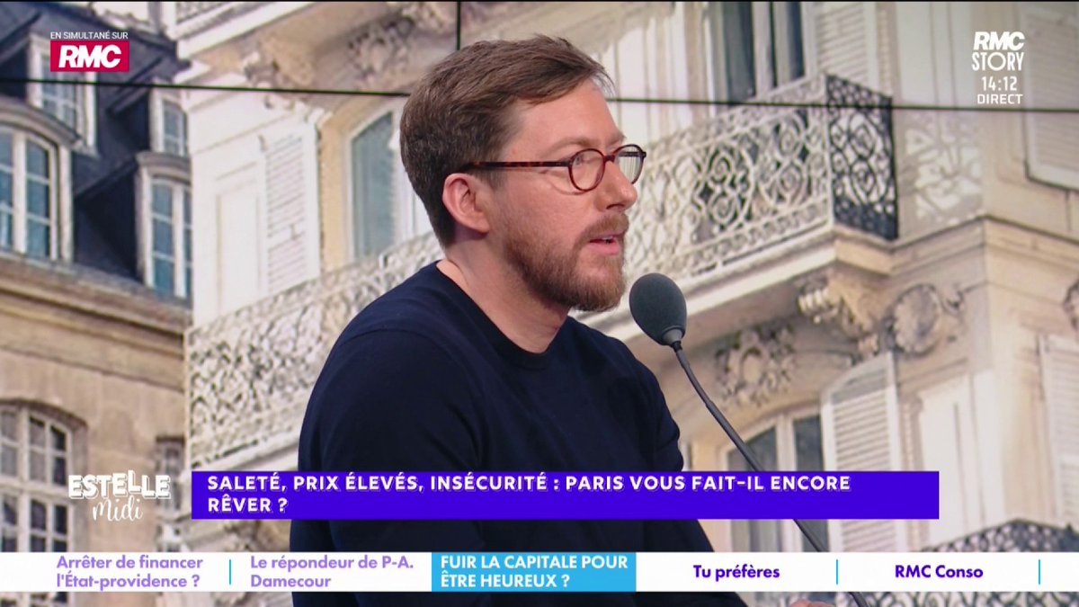 🤩 Paris fait-il encore rêver ? 🎙️ Pierre Rondeau : "Paris, c'est ma ville ! J'aime les rats parisiens, la saleté parisienne ! J'aime les Parisiens qui ne disent pas bonjour ! J'aime ces Parisiens qui font la gueule, ces touristes que je méprise !" #EstelleMidi