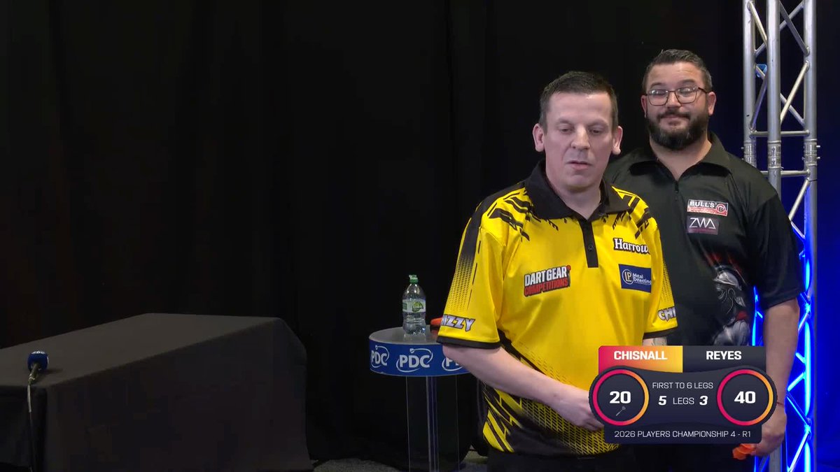 CHIZZY DOWNS REYES! Dave Chisnall's superior doubling - except for the final leg 😅 - help him to defeat Cristo Reyes 6-3 and start PC4 in winning ways! 📺 #PC4