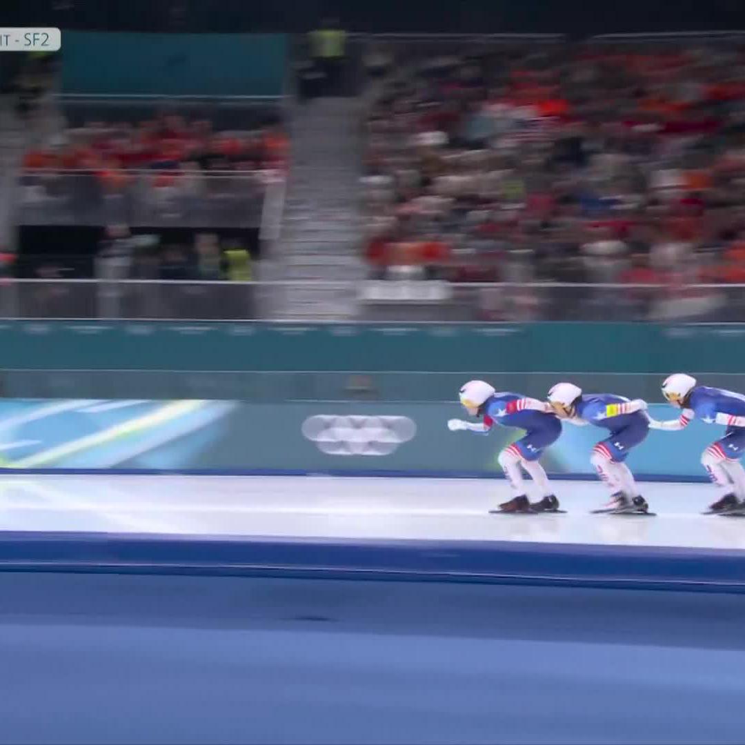 Team USA has a strong win in semifinals and is headed to the Gold Medal race vs. Italy!