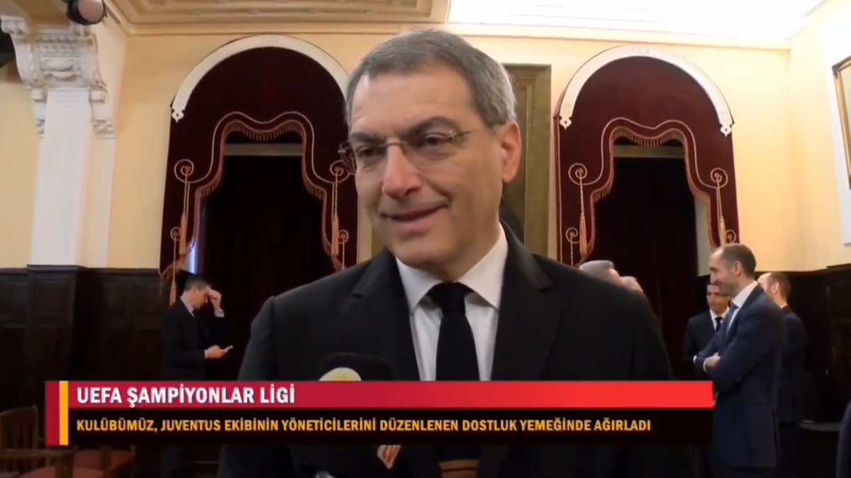 Juventus CEO'su Damien Comolli: "Galatasaray ve Juventus, her iki taraf da hikayesi olan, çok güçlü takımlar ve çok değerli kulüpler. Eminim ki güzel maç olacak, çok iyi şeyler göreceğiz."
