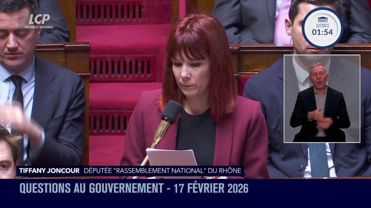 Mort de Quentin à Lyon : « La mouvance antifa porte une très lourde responsabilité dans ce meurtre », juge Tiffany Joncour (RN). Les membres de la Jeune Garde « ont continué à sévir » après sa dissolution, « encouragés jusque dans cet hémicycle ».