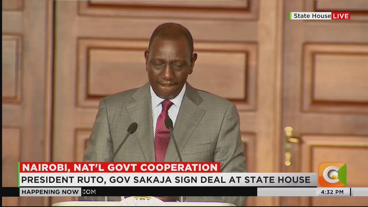 President William Ruto: I was in Gikomba, and we are now designing a modern national market. I have given my undertaking that we are going to build a 5-billion-shilling modern market in Gikomba. This will strengthen Nairobi’s standing as a capital worthy of the republic it serves: orderly, functional, competitive, and globally respected