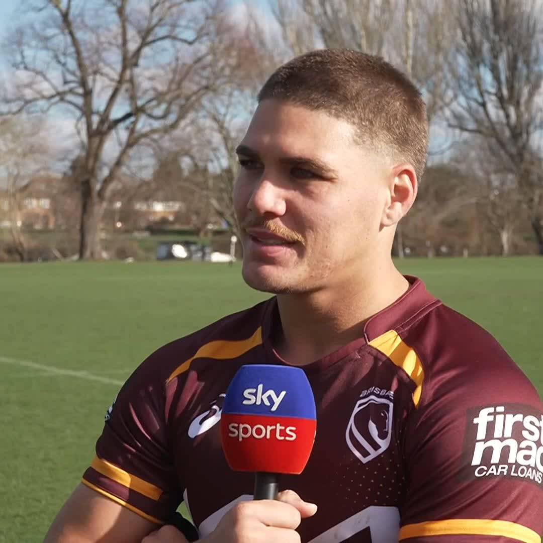 "I've heard that all the FC fans will be wearing Broncos kits!" 😅 Reece Walsh speaks ahead of the World Club Challenge on Thursday 🗣️