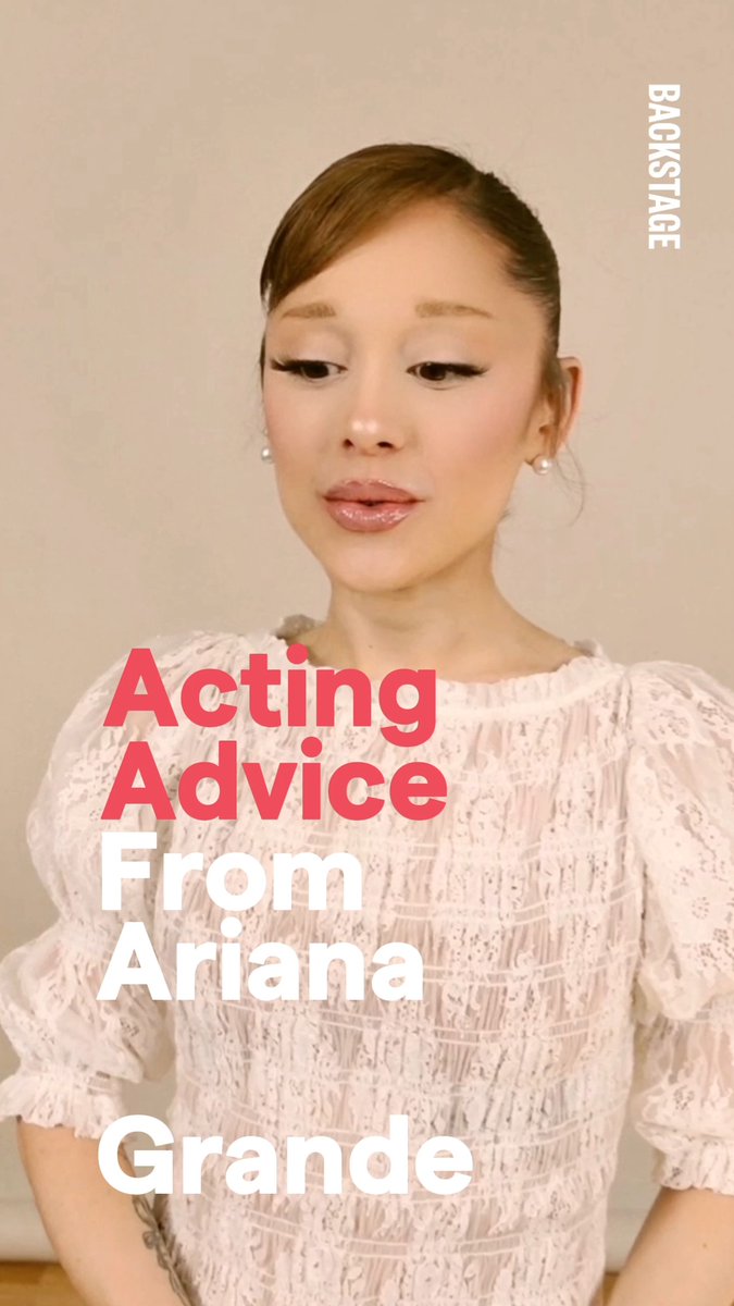 If you're new to acting, here's the advice Ariana Grande wants to give you. Listen to our full In the Envelope: The Actor’s Podcast conversation with her here:
