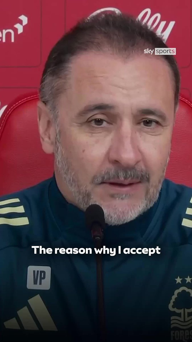 Vitor Pereira reveals why he chose to join Nottingham Forest 🔴
