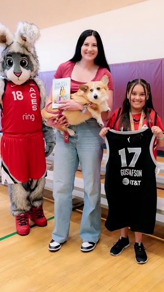 One of the featured books for #B1GImpactReadingWeek is Pancake’s Passport by Megan Gustafson! The Iowa Women's Basketball legend and WNBA Champion (along with Pancake Gustafson) talks with Andrew McDevitt about what kids can learn from her book. See more with Megan here: