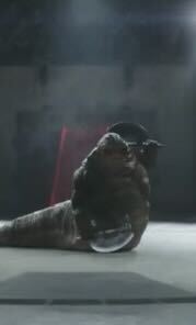 First look at Jeremy Allen White as Rotta the Hutt in #TheMandalorianAndGrogu.