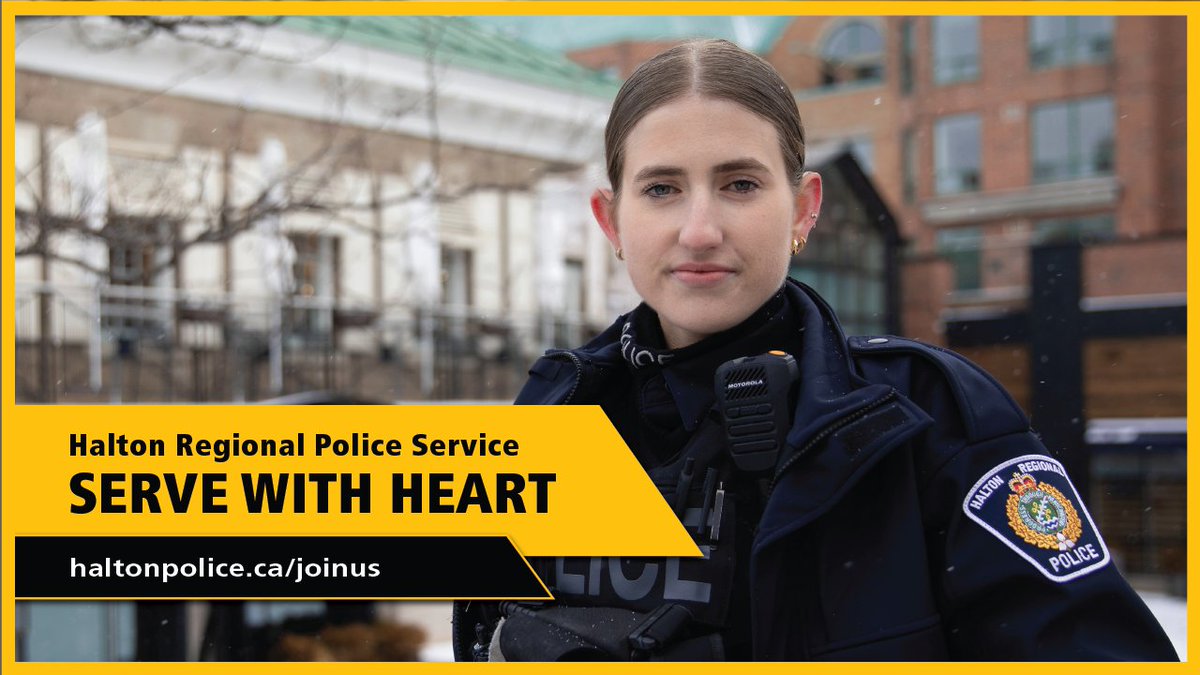 Behind every badge is a story. Meet Constable Madellene Nolan-Biondic. After immigrating from Australia to Canada when she was a teenager, she knew that she wanted to serve the community that welcomed her and her family with open arms. Public safety is where Cst. Nolan-Biondic found her purpose, her strength and her willingness to never give up – knowing that people across #Halton were counting on her to help them through their hardest days and most vulnerable moments. Being a police officer is a privilege rooted in qualities of integrity, honesty and respect – qualities that resonate with those who are driven to Serve with Heart. Apply today: #ServeWithHeart #Halton