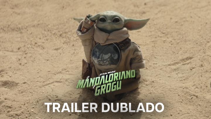 A volta de Star Wars para os cinemas é com #OMandalorianoEGrogu, estrelado por Pedro Pascal. O filme chega aos cinemas em 21 de maio e em IMAX.