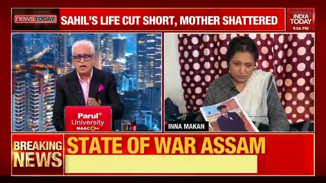 #Exclusive || Justice For Sahil What pushed you to go public with your viral video demanding justice? What made you decide it was time to speak out and be heard?- Rajdeep Sardesai asks Because I know how the system and the law in our country work. If I hadn’t raised my voice, my child’s sacrifice would have been wasted, just another accident, forgotten like so many others: Inna Makan, Mother of deceased Sahil #NewsToday