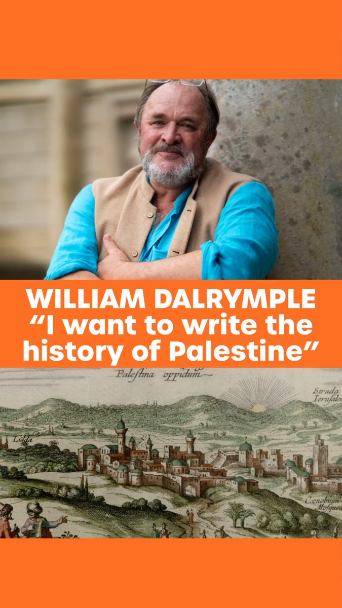 'The name 'Palestine' is far older than any place name in Europe... it's as old as literacy itself.' Historian William Dalrymple tells Bianca Nobilo why he'd like to write the history of the Palestinians. Watch more: William Dalrymple | Bianca Nobilo