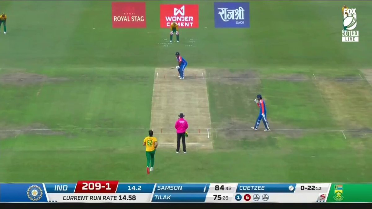 3 T20I centuries in 5 matches 🥹 When Sanju Samson peaked, life peaked 😭❤️‍🔥 Don’t think even Sanju Samson can replicate this ever again 🥹