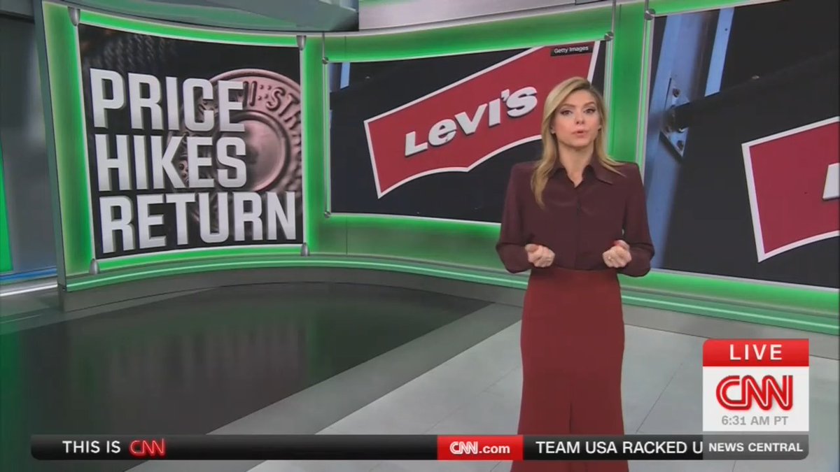 Host: Several major companies say they will be raising prices this year thanks to Trump's trade war. This is affecting everything from jeans made by Levi to spices from McCormick. And 54% of small businesses say they plan to raise prices over the next few months.