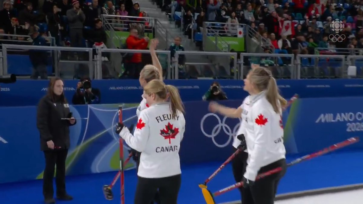 The bounce back from Team Homan 🥌 🇨🇦🙌 From down 1-3 over the weekend to a 3-game win streak 🔥 They handed Sweden its first loss at #MilanoCortina2026