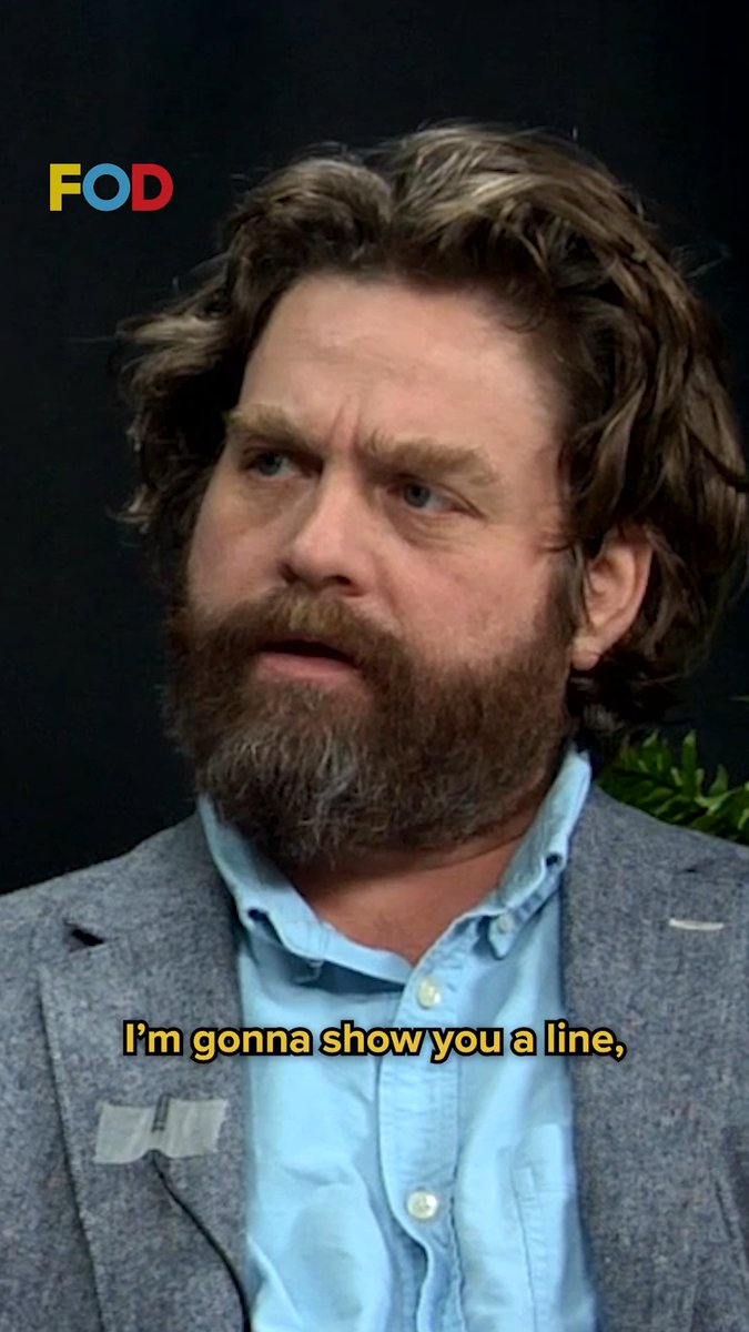 Zach Galifianakis gives Amy Adams an acting challenge