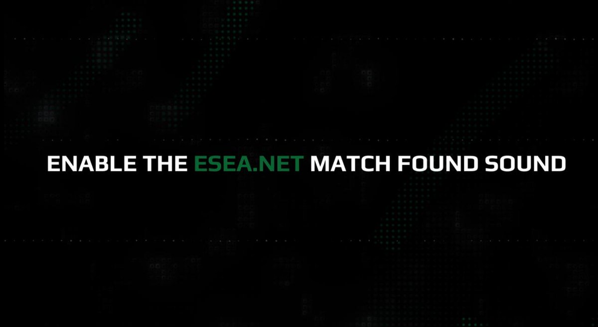 The ESEA League.net match found sound is now available on FACEIT. Enable it in your settings and enjoy the nostalgia when you queue.