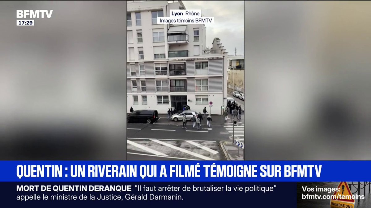 🔴 Mort de Quentin à Lyon ➡️ Alice Cordier, la présidente de Nemesis, prend la parole sur BFMTV