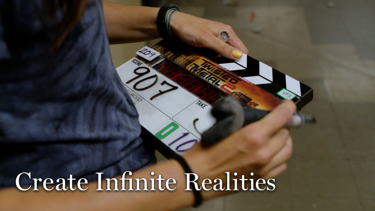 Worlds built by creators on screen and behind the scenes. Create Infinite Realities.