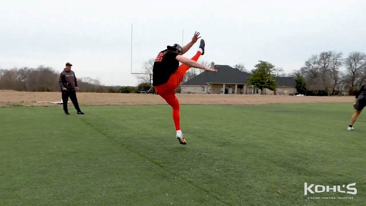 🔒 Locked in Jack Stonehouse of Syracuse was locked in down in Texas prepping for next week's NFL Combine. #KohlsElite 🎥 2026 Kohl's NFL Combine Prep