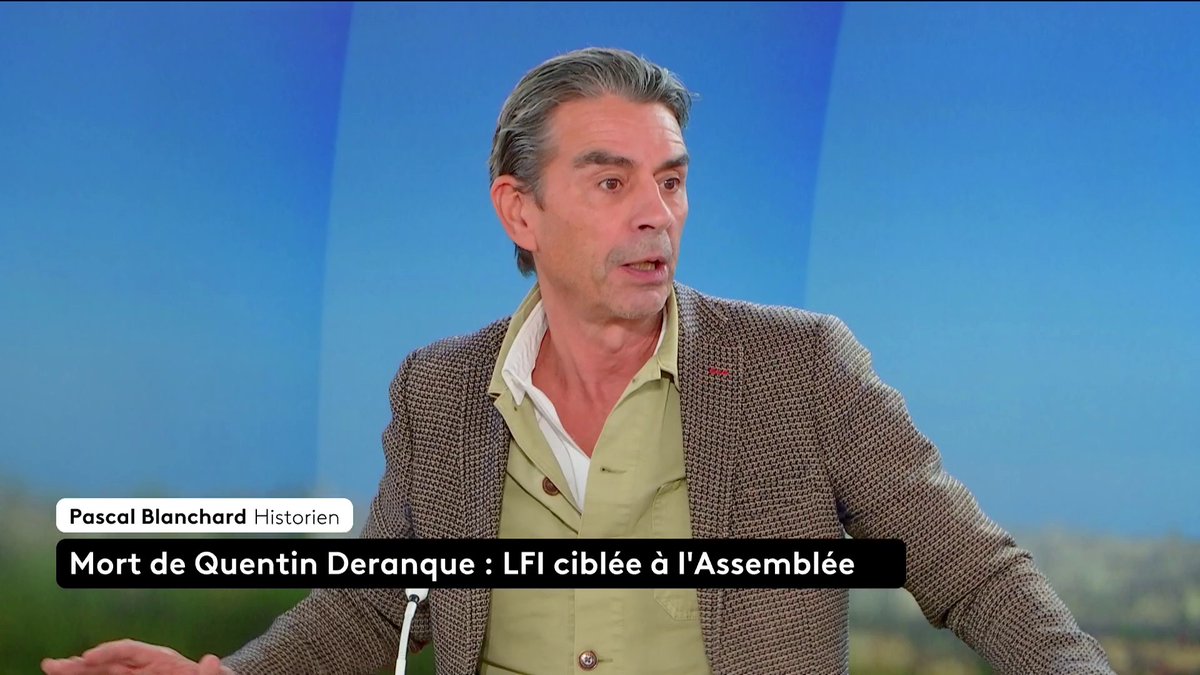 🔴 🗣️ "On ne peut pas utiliser les armes du fascisme pour détruire le fascisme", martèle l'historien Pascal Blanchard. L'agression mortelle de Quentin Deranque a eu lieu lors d’affrontements entre groupes de militants radicalisés à Lyon. #ToutEstPolitique #Canal16