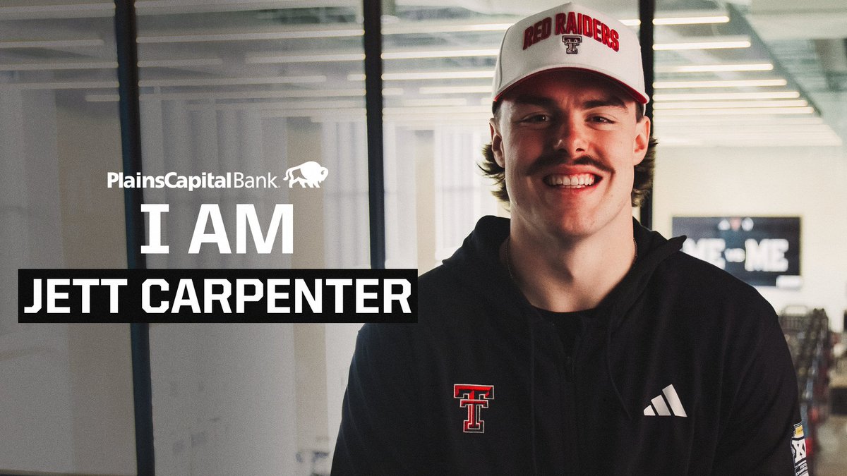 A veteran addition to the tight end room. I Am: Jett Carpenter 🎬 Jett Carpenter | PlainsCapital Bank