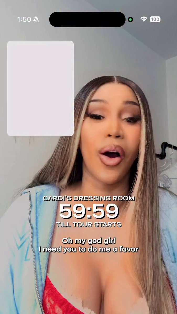 Cardi B for Bobbie x Walmart special delivery