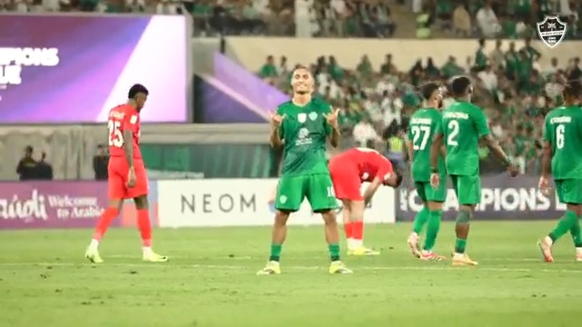 ليلة أهلاوية بامتياز.. تفاصيلها تسر الخاطر 💚 #الأهلي_شباب_الأهلي #دوري_أبطال_آسيا_للنخبة
