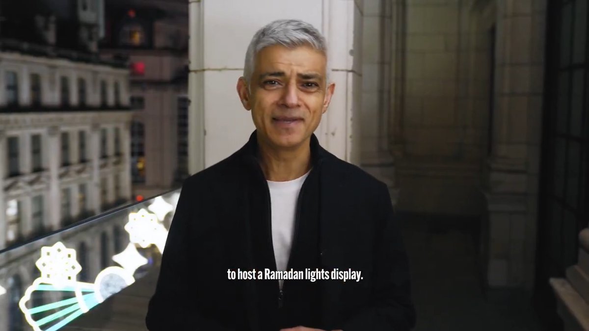 As Londoners come together to celebrate the start of the Islamic holy month of Ramadan, our capital shines bright as a beacon of hope and diversity. From my family to yours: Ramadan Mubarak.