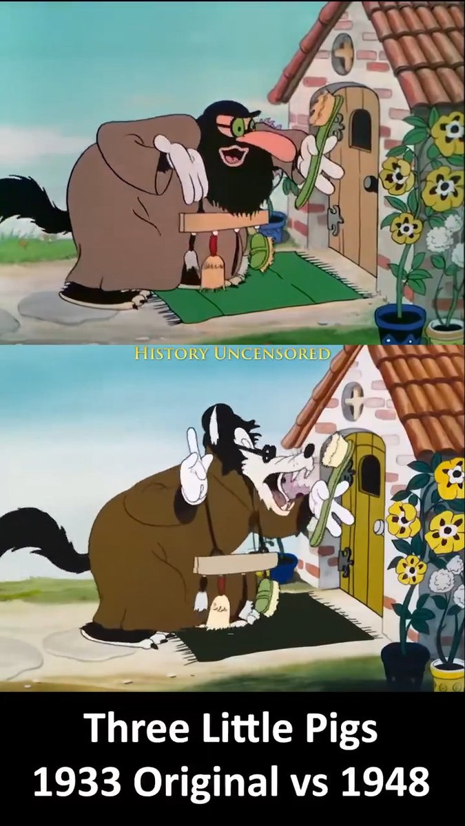 📺 🐷 Three Little Pigs Original vs 1948