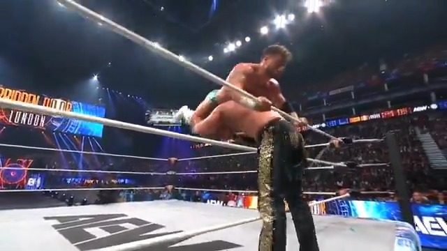 Before they meet face-to-face on Wednesday Night #AEWDynamite TOMORROW NIGHT to finalize their Title Match at #AEWRevolution, relive the last time AEW World Champion Maxwell Jacob Friedman™️ fought Hangman Page 1-on-1 at Forbidden Door 2025! Watch the full replay RIGHT NOW on @SportsOnMAX!