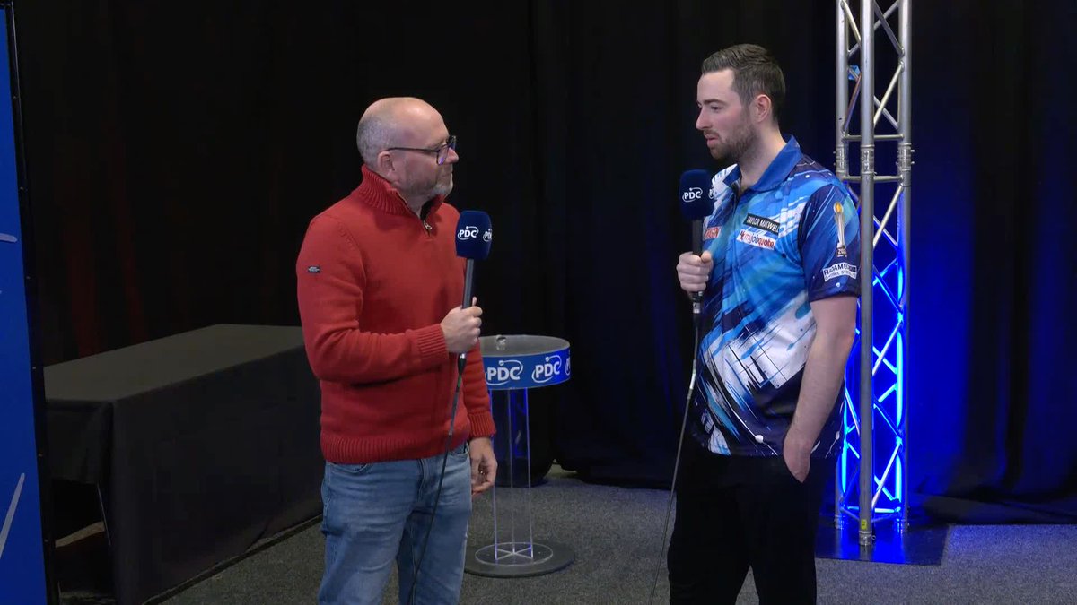 🗣️ "I feel elated! This is the first tournament I've won in a long time." Luke Humphries speaks after his rampant success in Wigan, winning Players Championship Four after defeating Wessel Nijman 8-6. #PC4