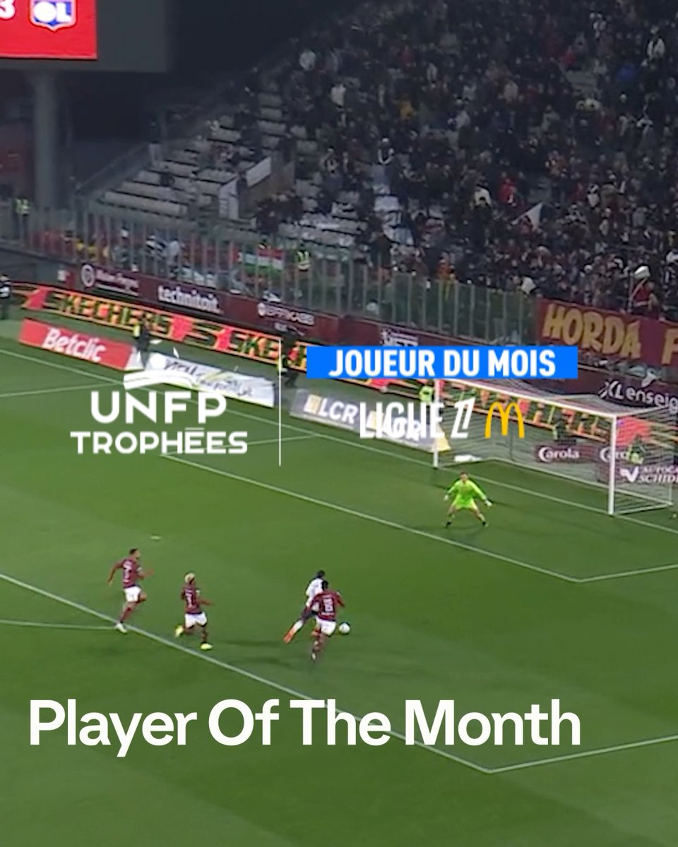 Proof that the future is now 🔮 Endrick is your Ligue 1 McDonald's Player of the Month