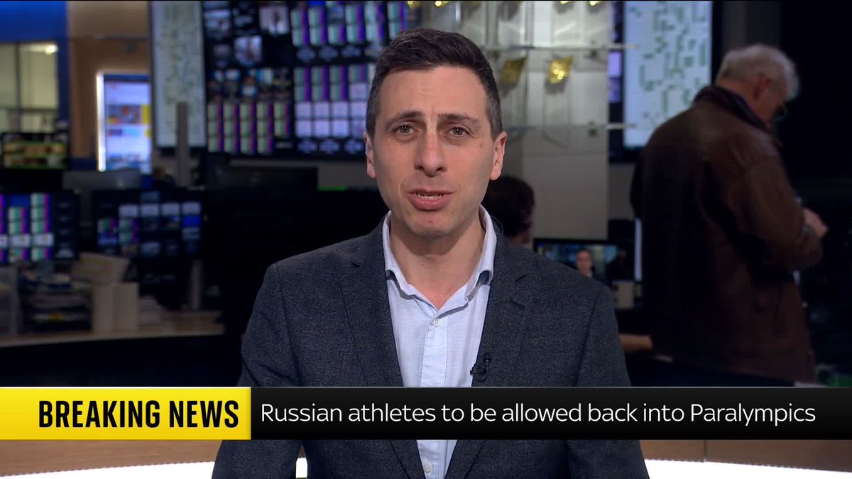 BREAKING: Russian athletes will be allowed to compete at the Paralympics for the first time since 2014. Our sports correspondent Rob Harris has the latest
